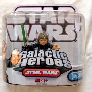 NWT Star Wars Galactic Heroes Luke Skywalker (Revenge Of The Sith) Action Figure